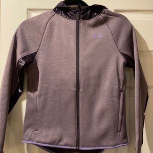 NEW Under Armour Youth Medium cold gear zip up